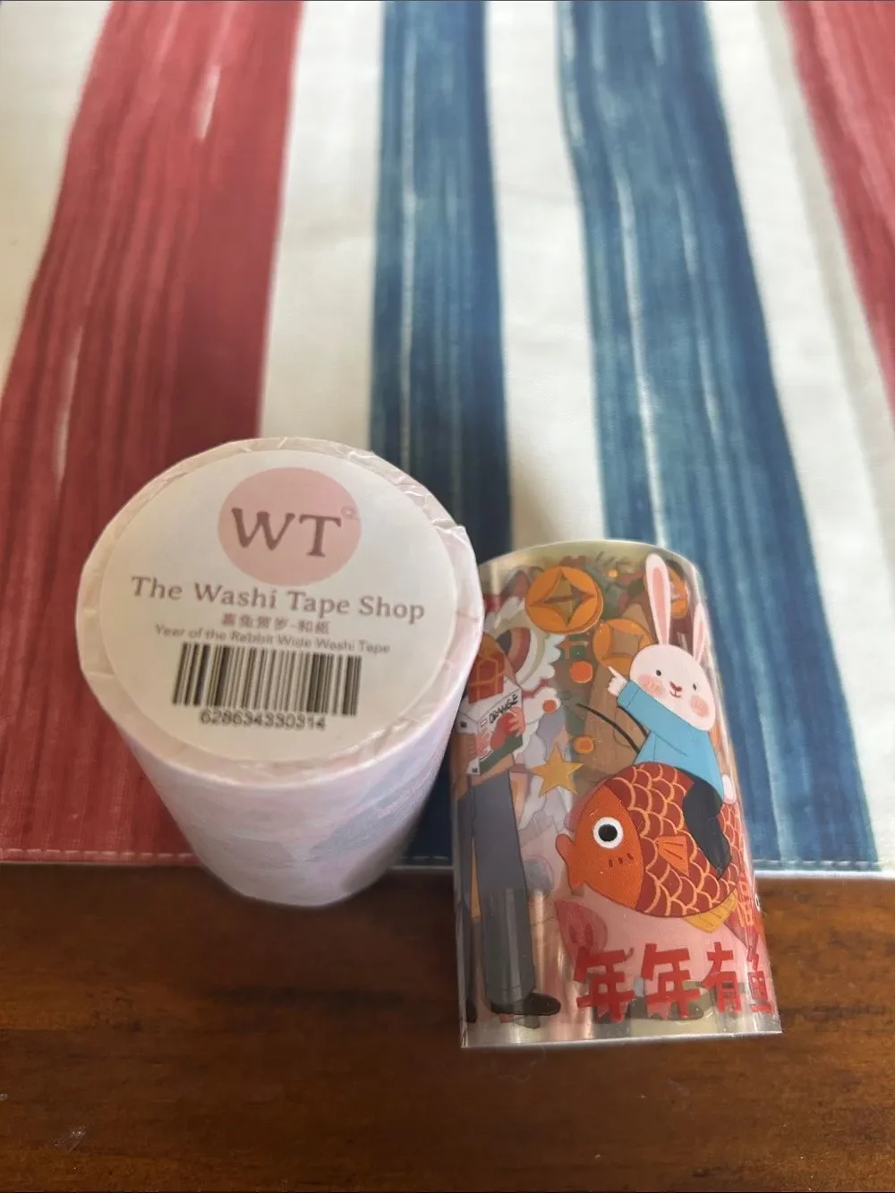 Washi tape and pet tapper from the washi tape shop year of the rabbit
